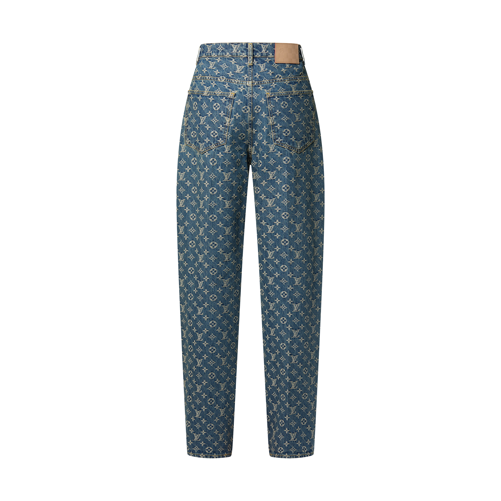Monogram Denim Tailored Pants - Ready-to-Wear | LOUIS VUITTON